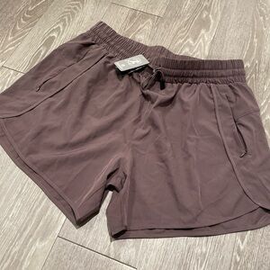 Women's Athletic Shorts in Brown